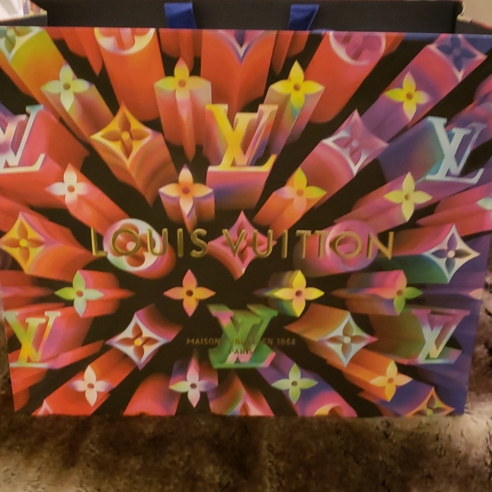 Louis Vuitton holiday shopping bag
